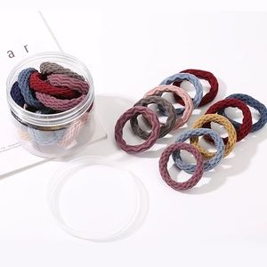20 pieces / elastic hair band casual various color